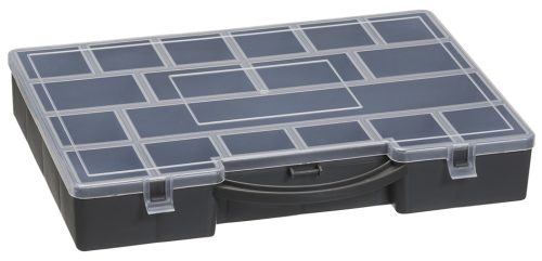 Plast team Boîte d'assortiment HOBBY BOX LARGE, gris