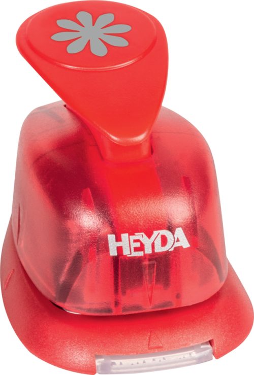 HEYDA Perforatrice à motif 'rond', petit, couleur: rouge