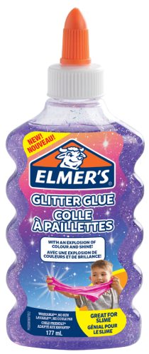 ELMER'S Colle à paillettes 'Glitter Glue', 177 ml, violet