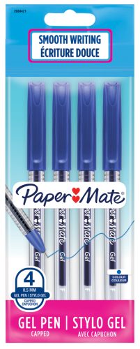 Paper:Mate Stylo à bille Jiffy, sachet de 4, bleu