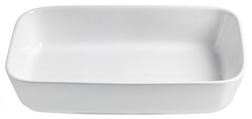 Ritzenhoff & Breker Plat à gratin XXL, 3 litres, blanc