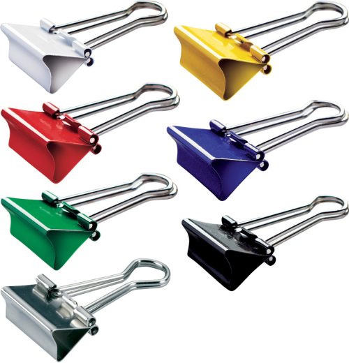 MAUL Pince double clip mauly 215, noir, (L)32 mm
