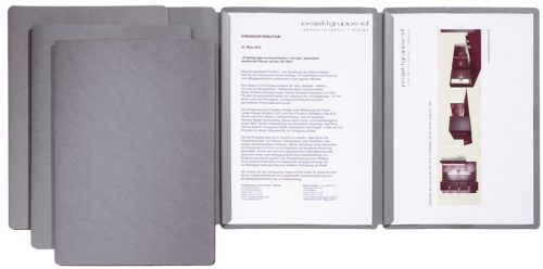 PAGNA chemise de présentation / de candidature 'Sprint',gris