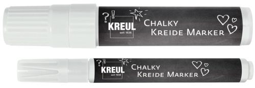 KREUL Marqueur à craie Chalky, XXL, Snow White