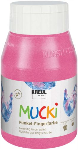 KREUL Gouache aux doigts nacrée 'MUCKI' vert émeraude