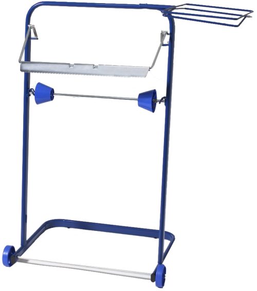 Fripa Dérouleur pour rouleau de nettoyant, en métal, bleu