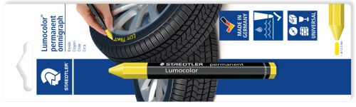 STAEDTLER Lumocolor Marqueur permanent pour pneu, jaune