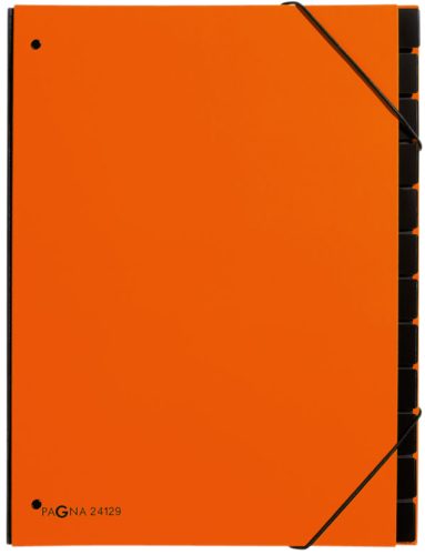 PAGNA Trieur Trend, A4, 10 compartiments, orange
