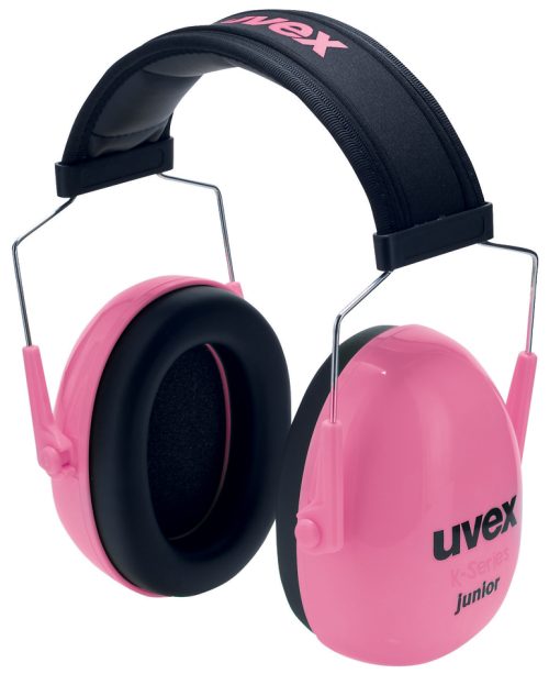 uvex Coquilles anti-bruit K Junior, rose / noir