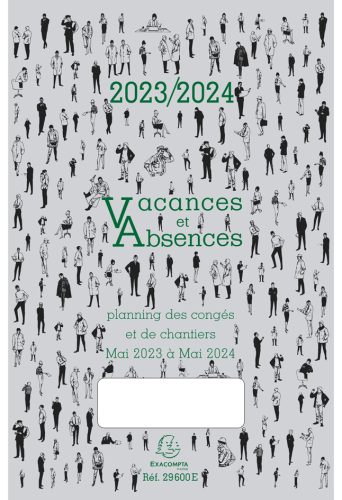 EXACOMPTA Planning des congés 2025/2026, mai 2025 à mai 2026