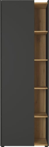 GERMANIA Armoire à dossiers GW-AUSTIN, graphite/chêne