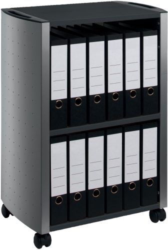 DURABLE Desserte de bureau 'DESIGN LINE', anthracite/argent