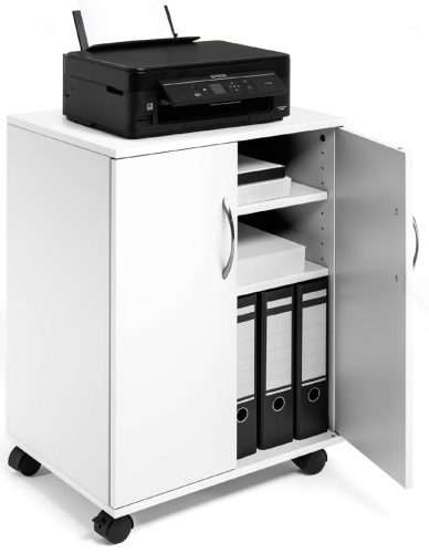 DURABLE Desserte de bureau '74/53', fermé, 3 compartiments