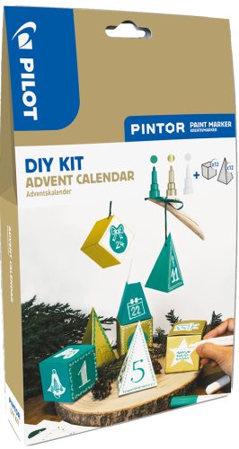 PILOT Marqueur à pigment PINTOR kit 'Calendrier de l'Avent'