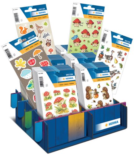 HERMA stickers DECOR 'automne multicolore', en présentoir