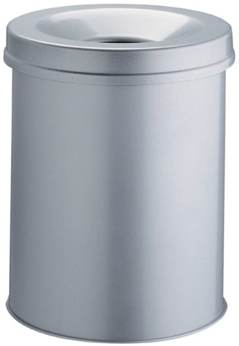 DURABLE Poubelle SAFE, rond, 30 litres, gris