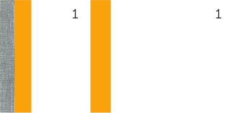 ELVE Bloc vendeur, dimensions: (L)135 x (H)60 mm, orange
