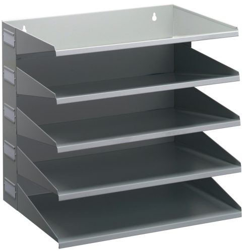 DURABLE Station de tri Business, 5 compartiments, gris