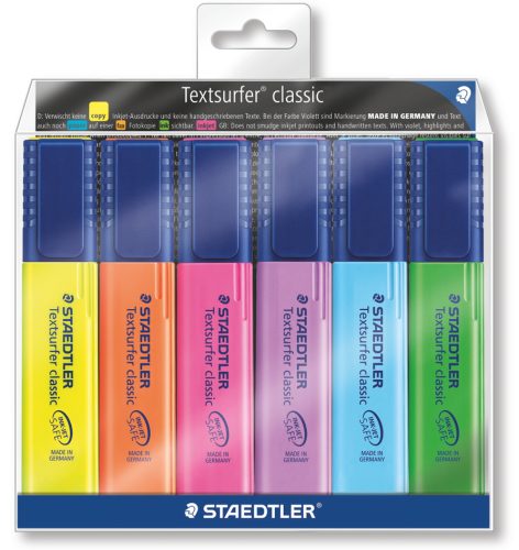 STAEDTLER Surligneur 'Textsurfer Classic', étui de 6
