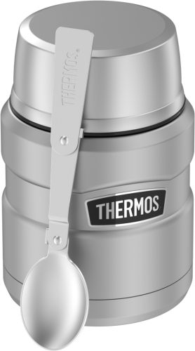 THERMOS Récipient alimentaire STAINLESS KING, 0,47 l, argent