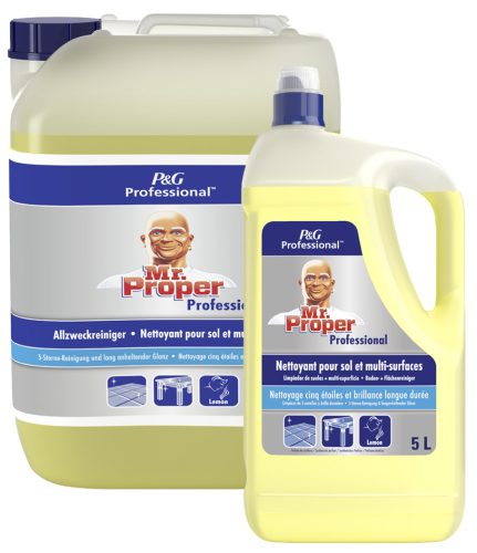 P&G Professional Mr Proper Nettoyant multi-usage 5l, citron