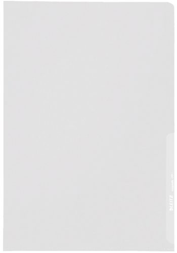 LEITZ Pochette transparente, extra rigide, A4, PP, grainé