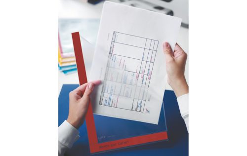 LEITZ Pochette transparente Desk Free, A4, en PP, granuleux