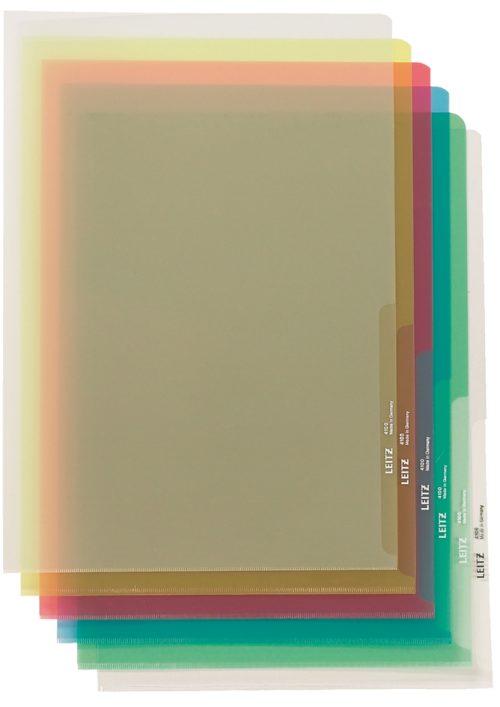 LEITZ Pochette transparente Premium, A4, PVC, transparent