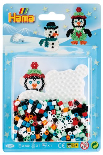 HAMA Perles à repasser midi 'Pingouin', sous blister