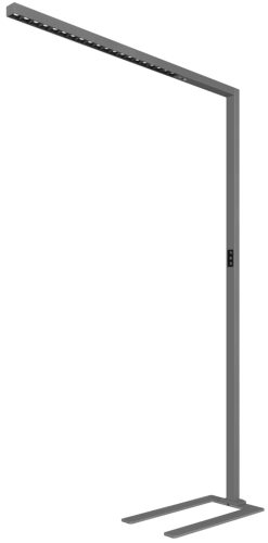 Hansa Lampadaire à LED 'Topas', hauteur: 1960 mm, anthracite
