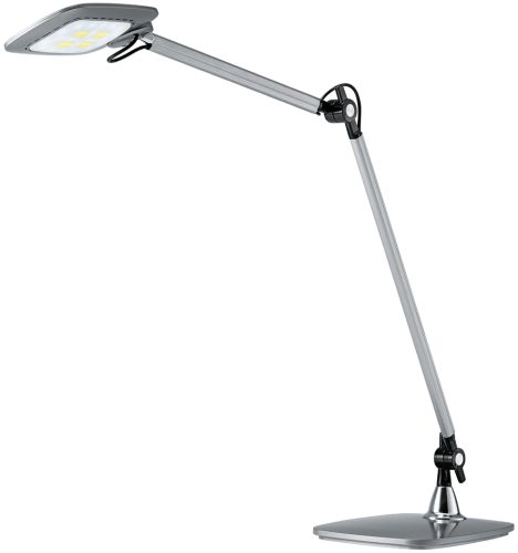Hansa Lampe de bureau à LED E-Motion, argent