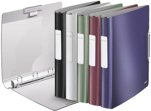 LEITZ Classeur à anneaux Active Style SoftClick, A4, blanc