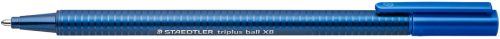 STAEDTLER Stylo à bille triplus ball 437 XB, bleu