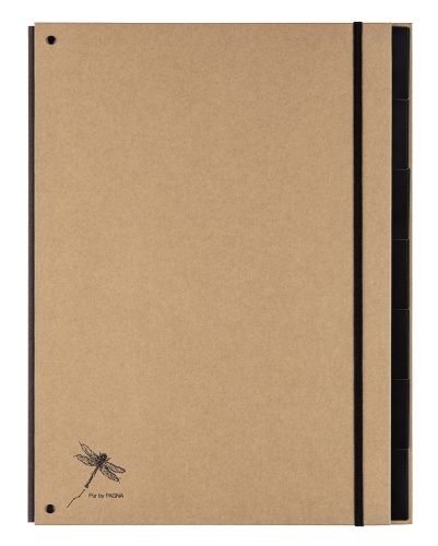 PAGNA Classeur trieur 'Pur', A4, 12 compartiments, noir