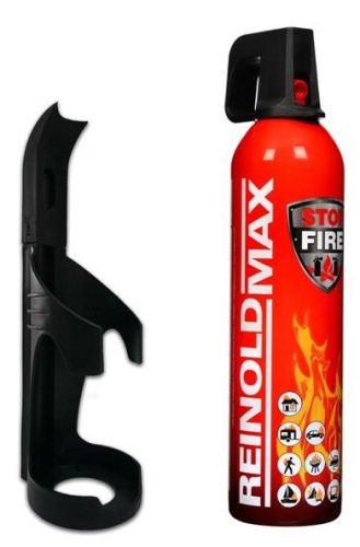 REINOLD MAX Spray extincteur 'STOP FIRE' + 3 supports
