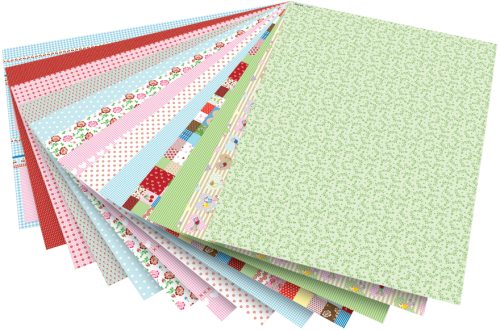 folia Carton à motif 'série été', 500 x 700 mm, 270 g/m2