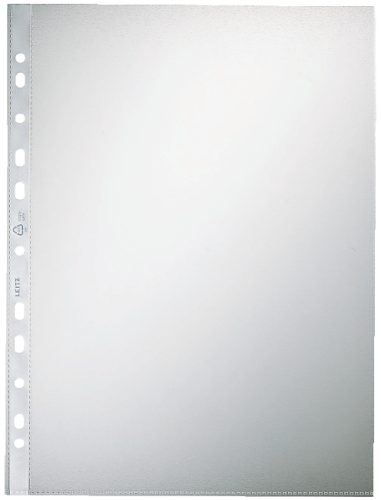 LEITZ pochette perforée, format A4, PP, grainé, 0,07 mm