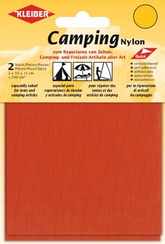 KLEIBER Pièces de réparation, nylon, autocollant, orange