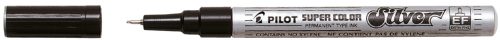PILOT Marqueur permanent SUPER COLOR Silver, fin, argent