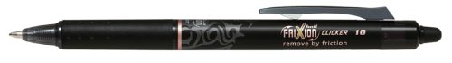 Pilot Stylo roller FRIXION BALL CLICKER 10, noir