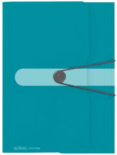 herlitz Chemise à rabats Color-Blocking Caribbean Turquoise