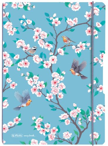 Herlitz Carnet de notes my.book flex Ladylike 'Birds', A4