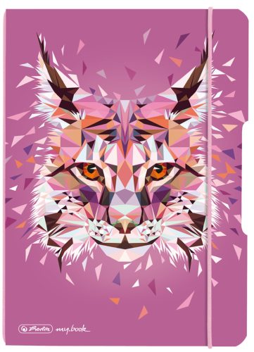 herlitz Carnet de notes my.book flex Wild Animals Lynx, A5