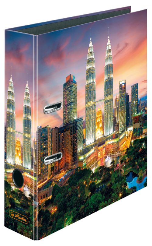 Herlitz Classeur à motifs maX.file Petronas Towers, A4