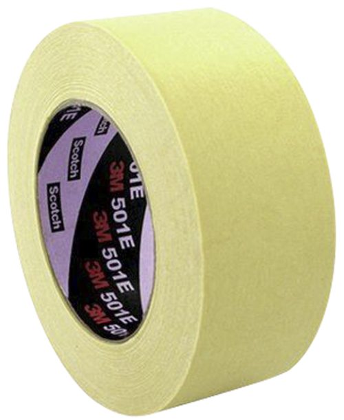 3M Ruban adhésif de masquage papier 501E, 48 mm x 50m, beige