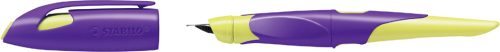 STABILO Stylo plume EASYbirdy R, droitiers, violet/jaune