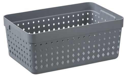 plast team Corbeille de rangement SEOUL ORGANIZER XL, gris
