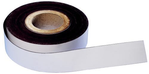 magnetoplan Ruban magnétique, PVC, 20 mm x 30 m, blanc