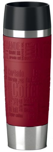 Emsa Gobelet isotherme TRAVEL MUG Grande, 0,5 litre, rouge