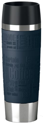 Emsa Gobelet isotherme TRAVEL MUG Grande, 0,50 litre, bleu